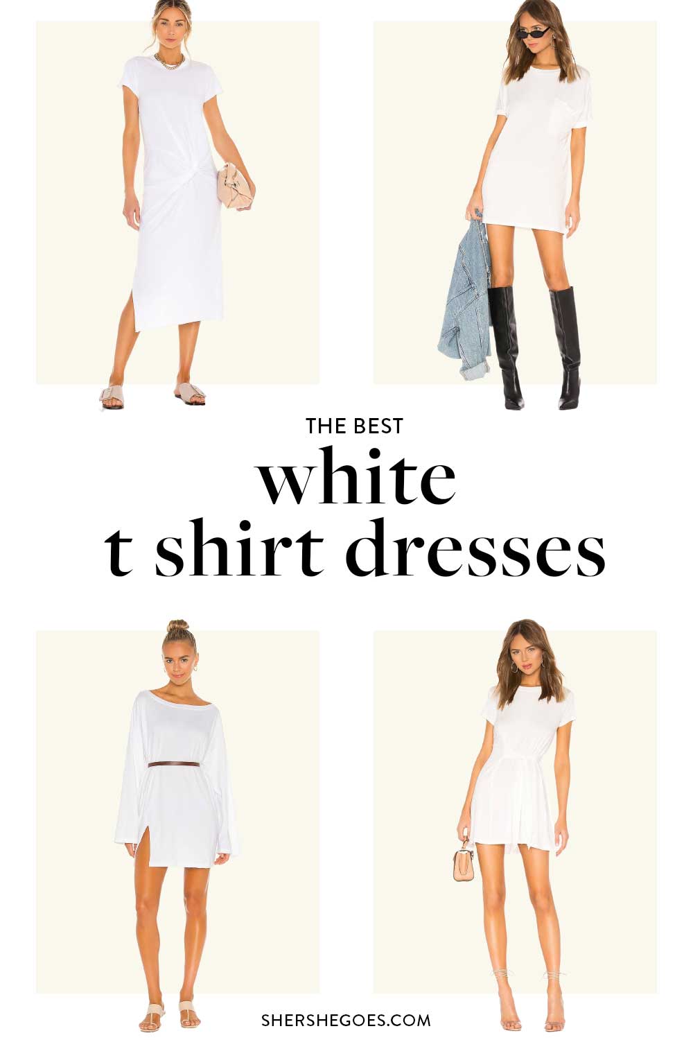 Dress Down This Summer with the 9 Best T-Shirt Dresses! (2021)