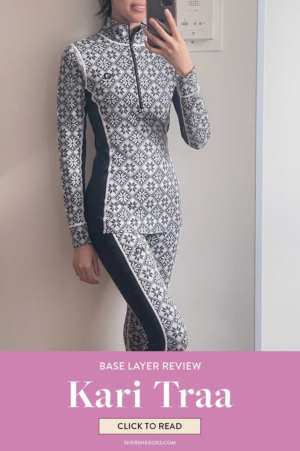 Kari Traa Base Layers review: Functional and adorable