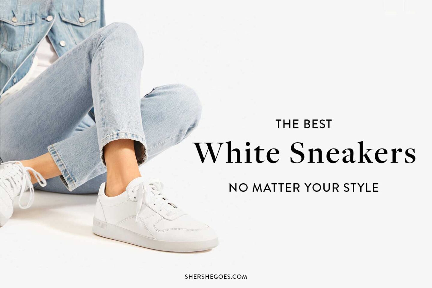 white female sneakers