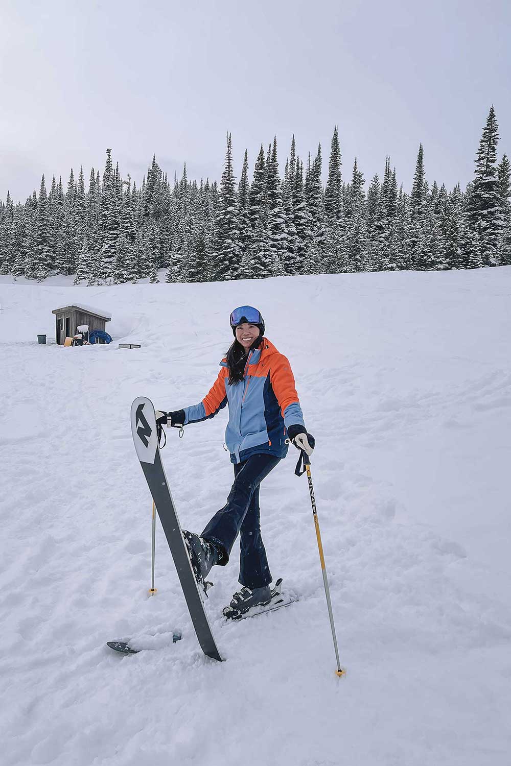 Yellowstone Club, Montana Ski Trail Map Men's Base Layers