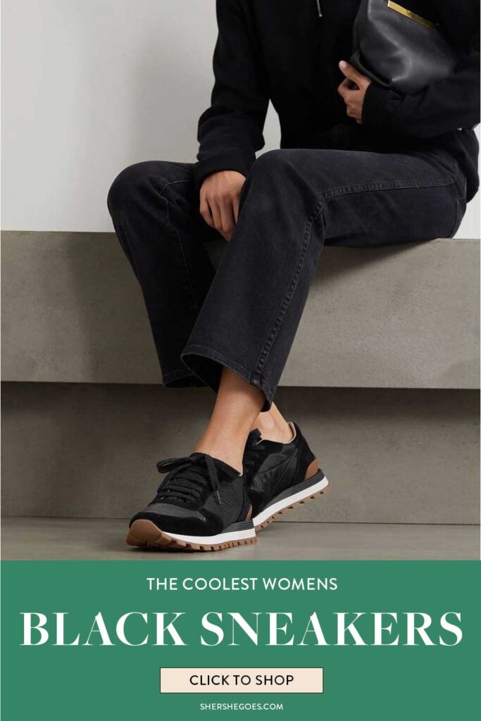 Back to Black The 6 Best Black Sneakers for Women! (2021)