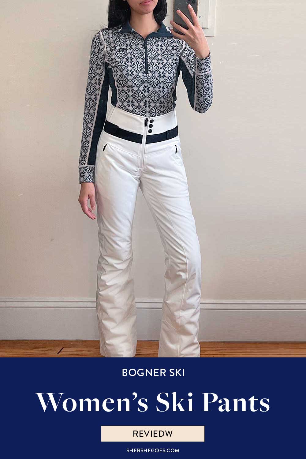 Women's ski pant - Bogner - Snow Emotion, luxury ski store Paris