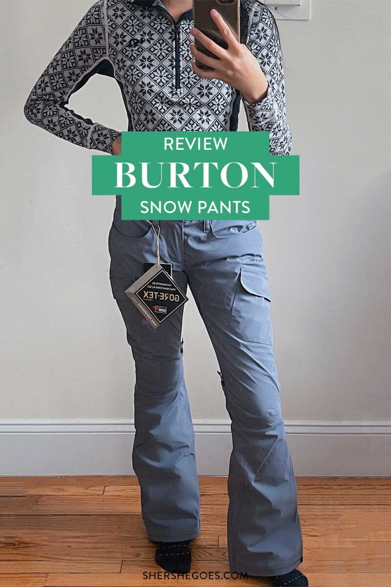 Burton Gloria Snow Pants Review