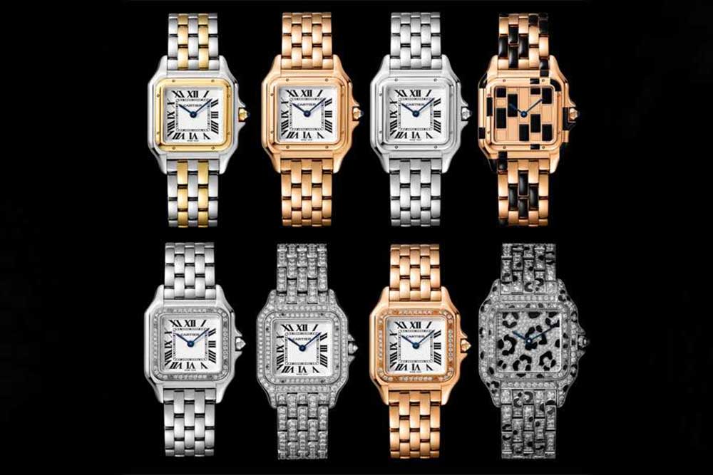 cartier-panthere-watch-styles-in-yellow-gold-white-gold-rose-gold-stainless-steel-and-diamonds