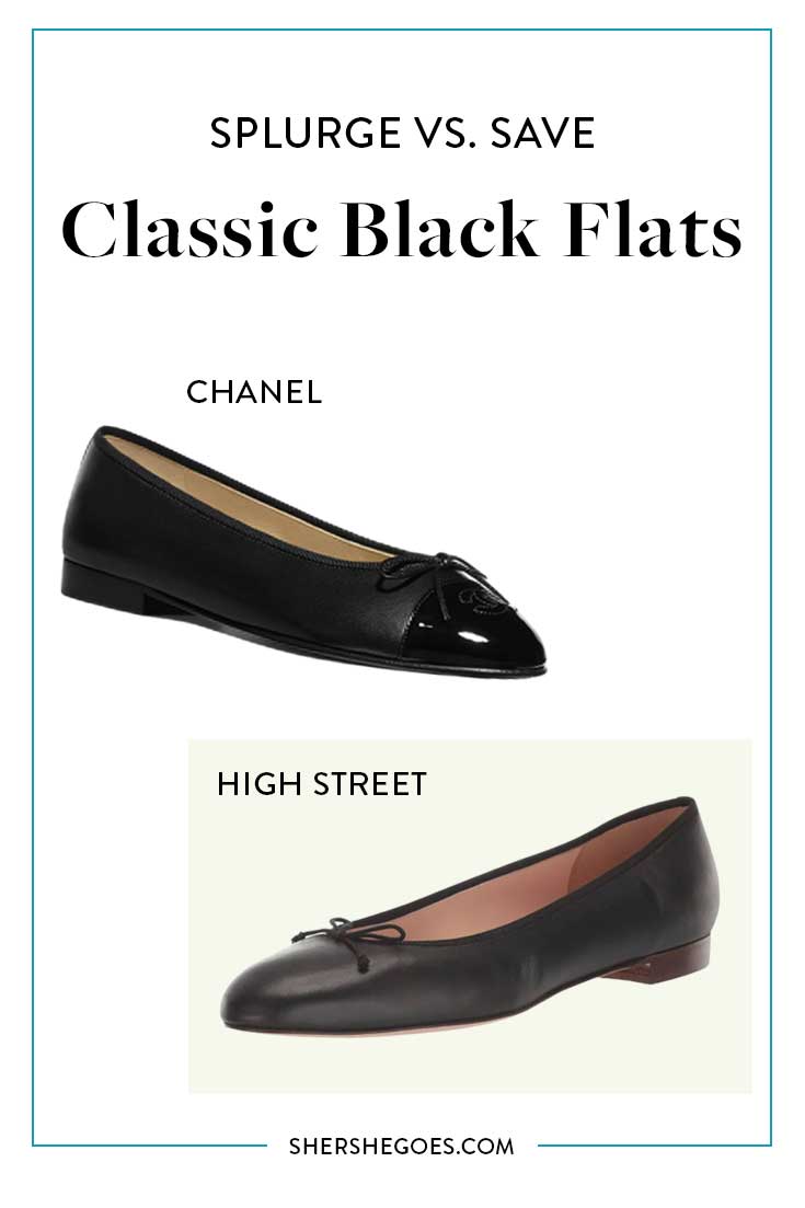 The Best Cap Toe Ballet Flats (Chanel Lookalikes!)