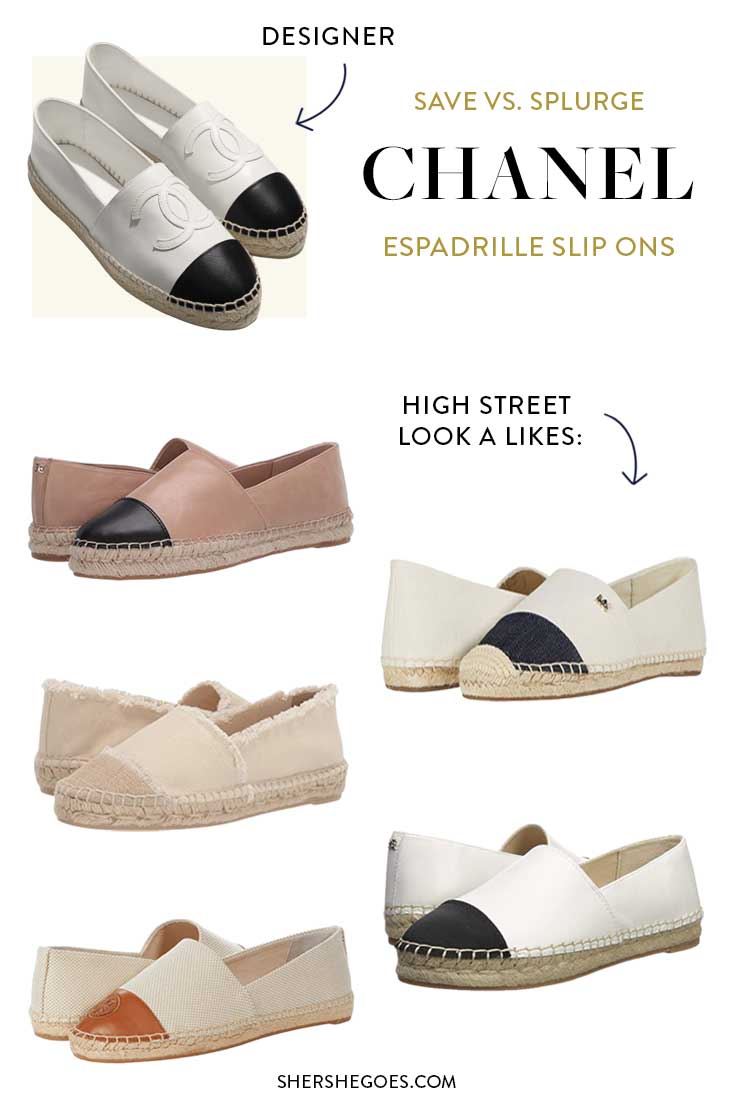 chanel espadrille outfit
