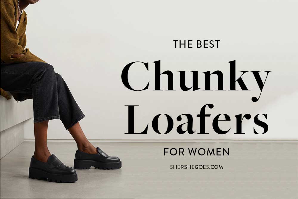 AnnaKastle Womens Chunky Platform Slip On Penny Loafer