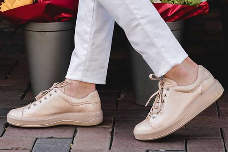 most comfortable trendy sneakers