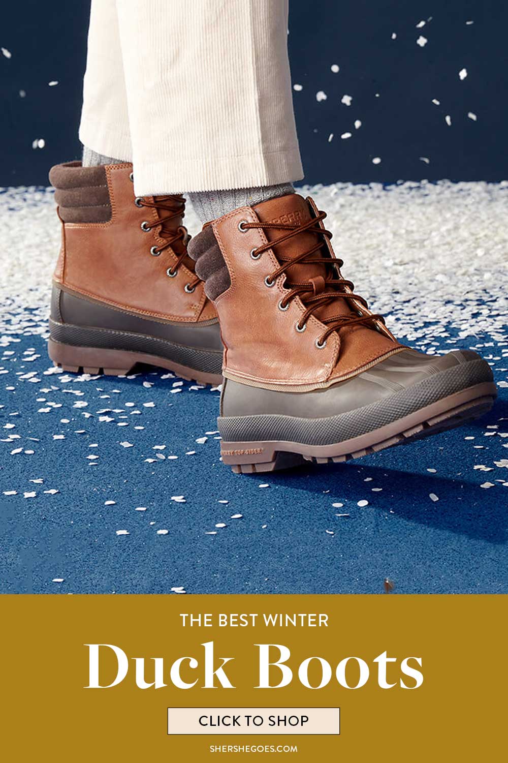 Mens winter duck boots online