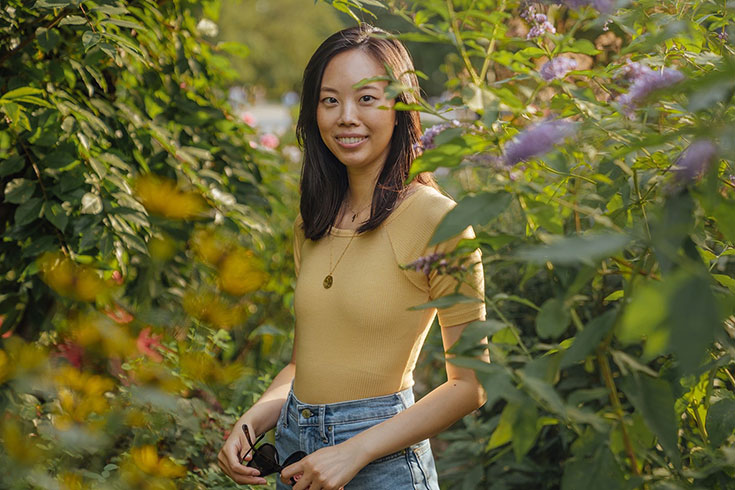 Everlane + The Luster Mockneck Bodysuit