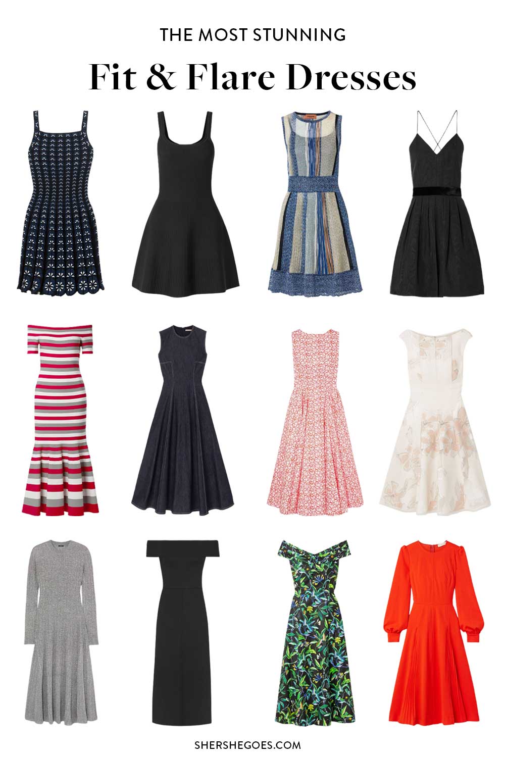 Dresses, Fit & Flare Styles