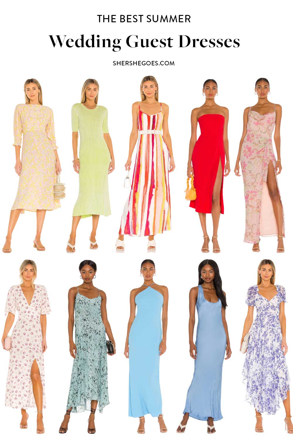 The Best Summer Wedding Guest Dresses Beach BBQ Ballroom