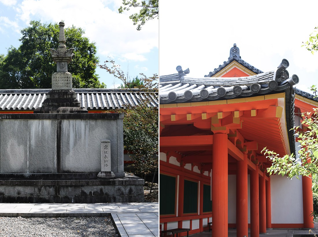 kyoto japan japanese tour tourist travel temple sanjusangendo wooden buddha statues kannon sher she goes orange