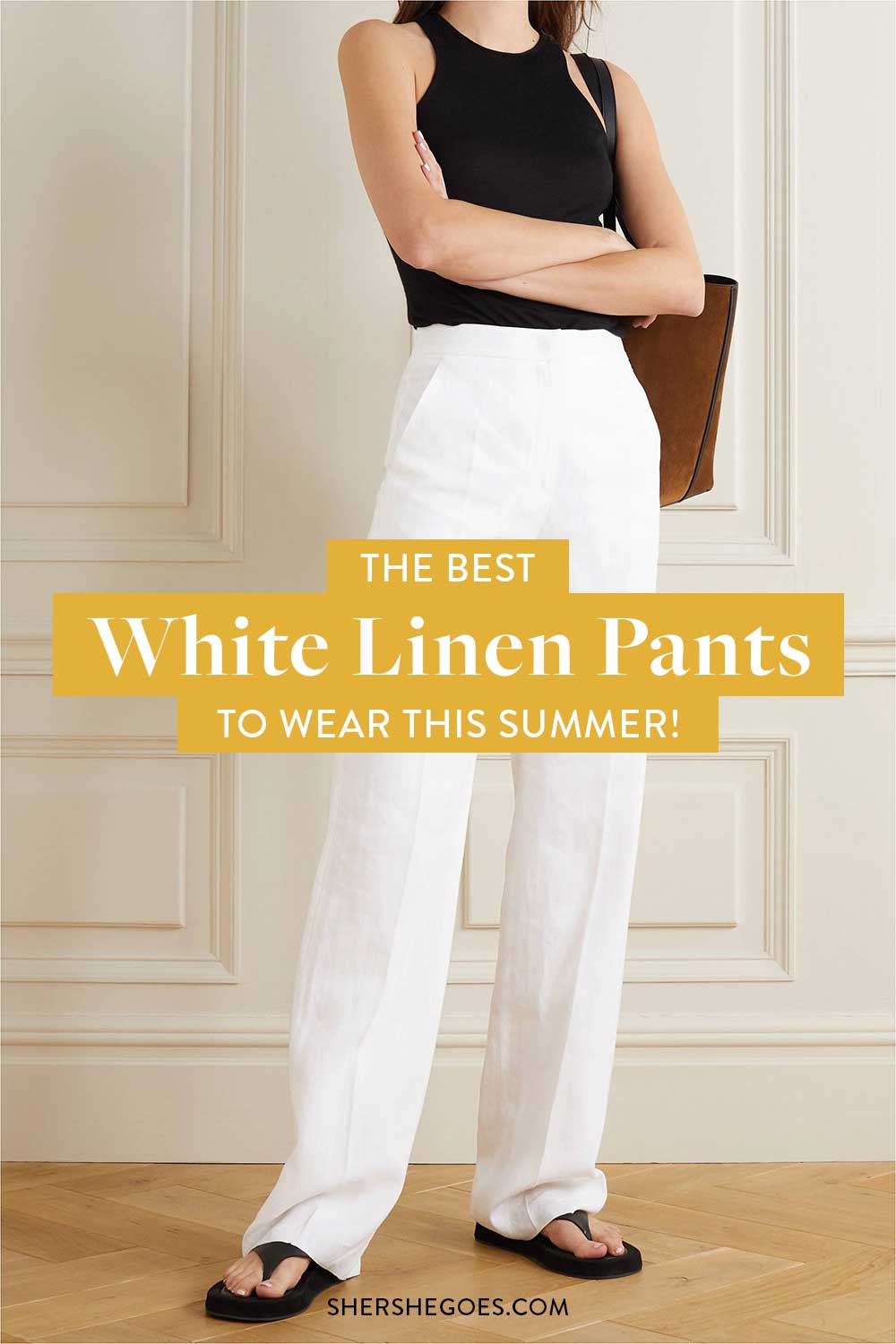 white linen pants see through