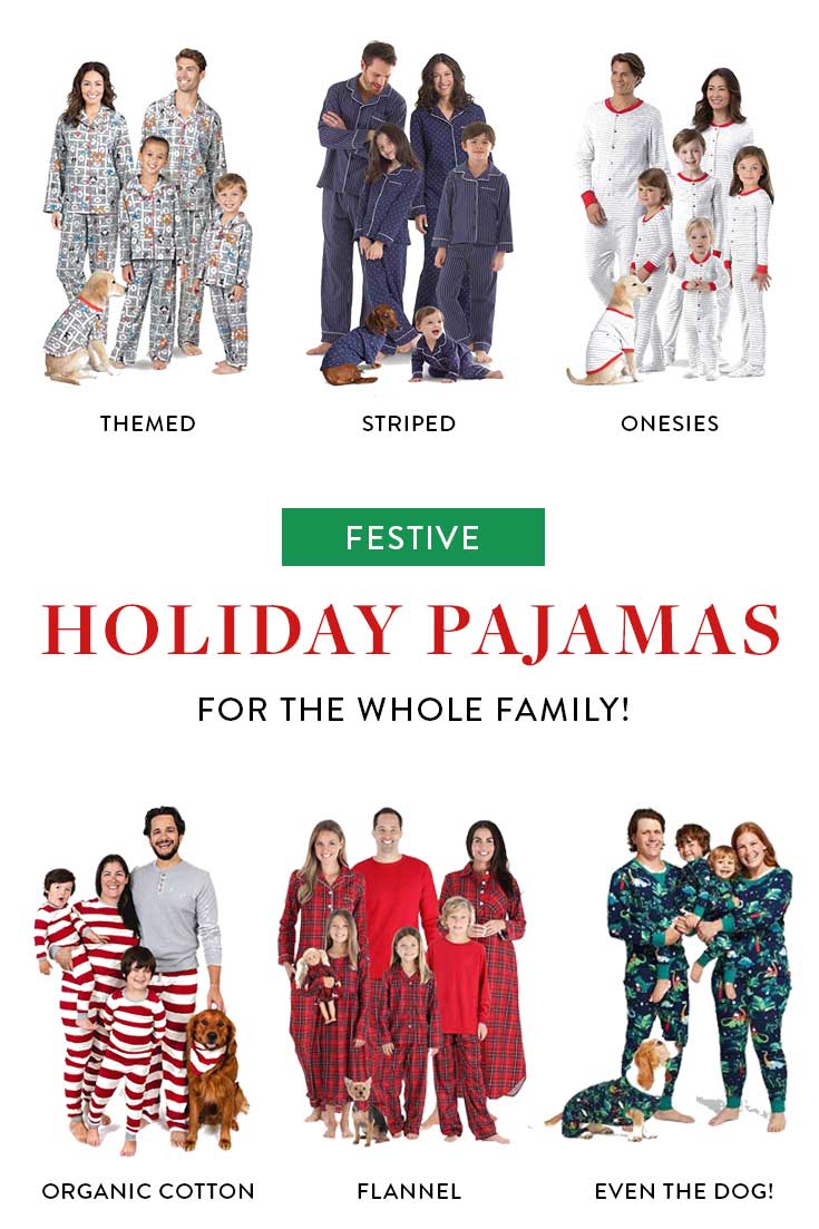 The Best Matching Christmas Pajamas for the Whole Family