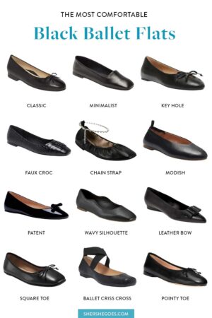 The Best Classic Black Ballet Flats - Stylish + Comfortable! (2021)