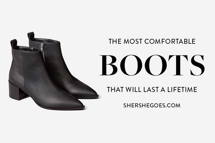 best comfortable black boots