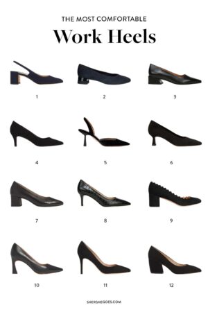 The 6 Best Work Heels for Women 2021 (Classic + Comfortable!)