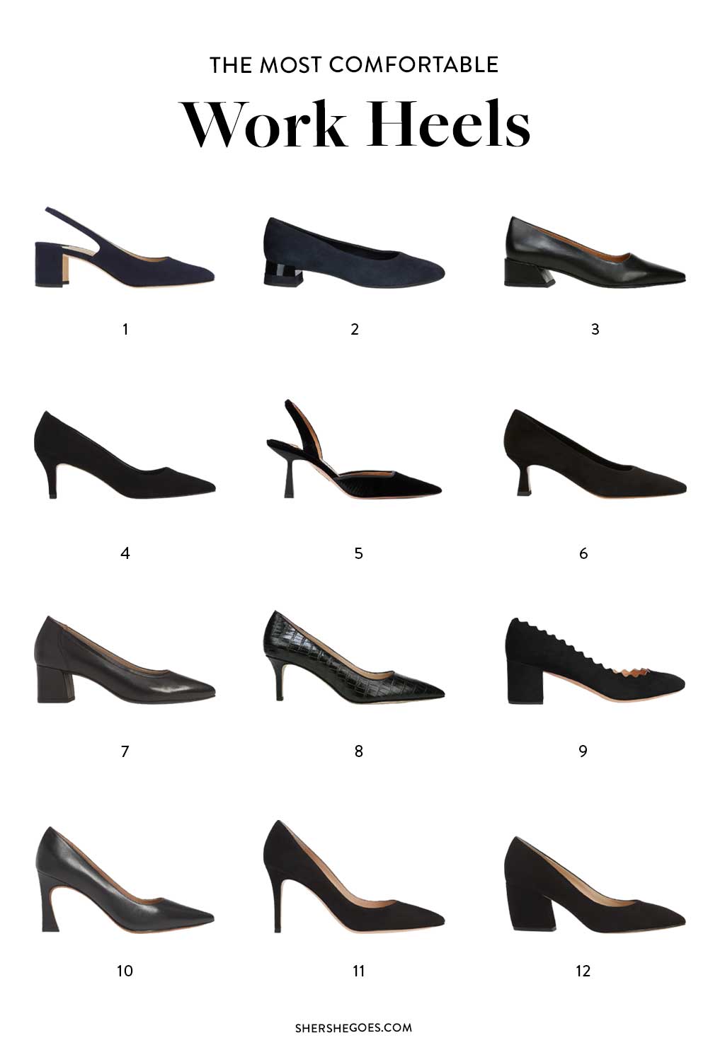 most comfortable work heels 1
