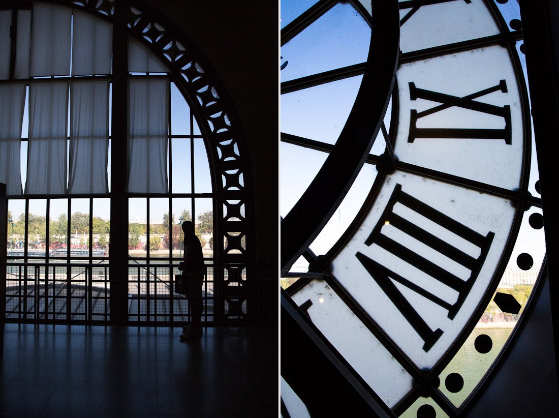 musee d'orsay museum orsay train station art painting clock hands time tower paris photo shershegoes.com (4)