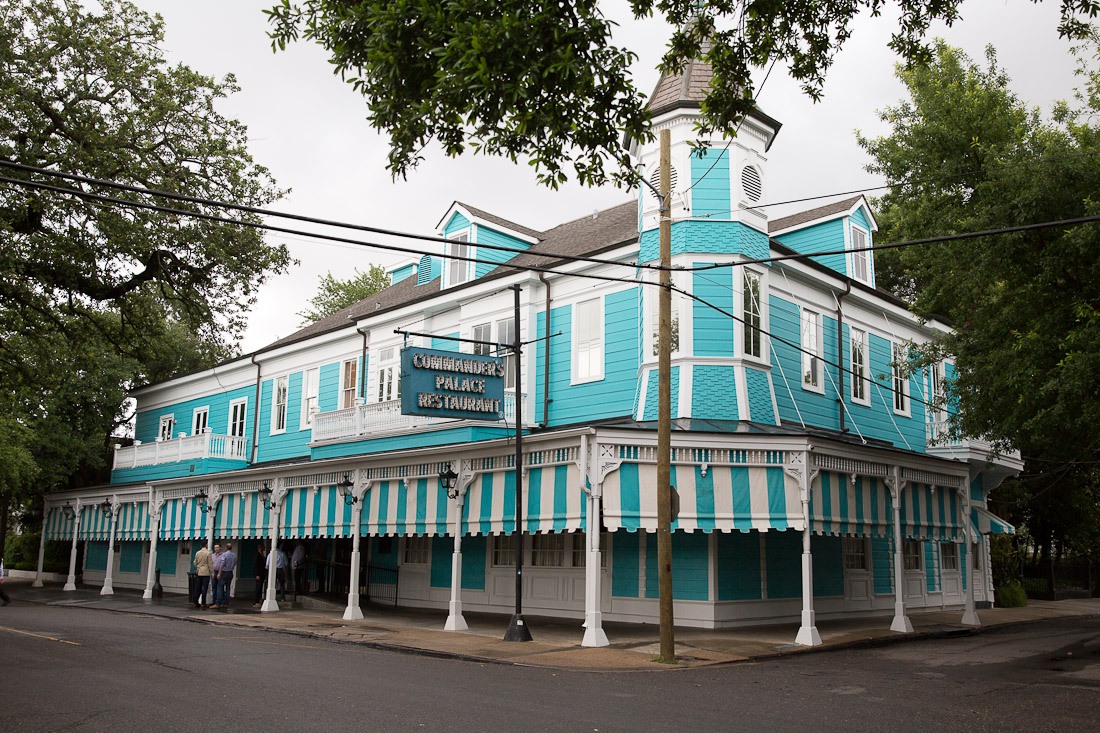 new orleans louisiana garden district commander's palace restaurant lunch dinner food blue photo shershegoes.com1