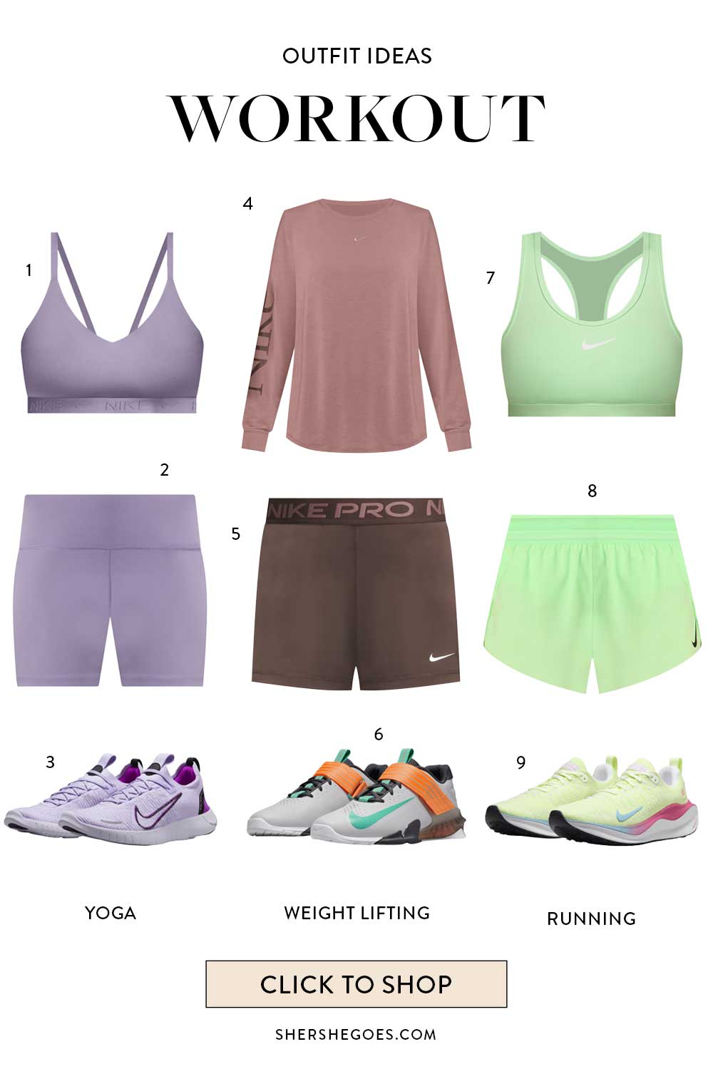 Workout Outfit Ideas