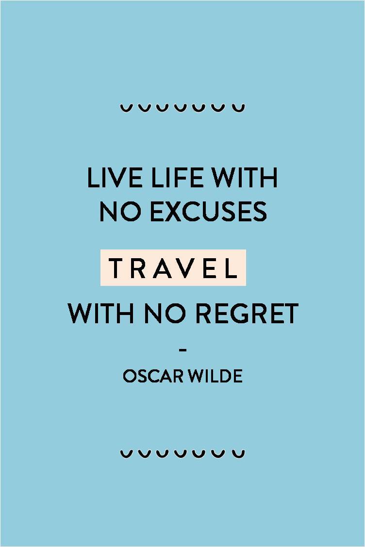 oscar wilde travel quote