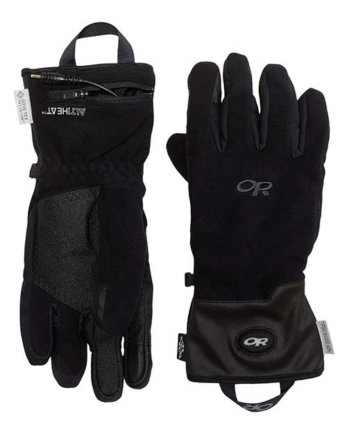 Kombi Women's Prime II Gore-Tex Leather Ski Glove White Black NWT $110 