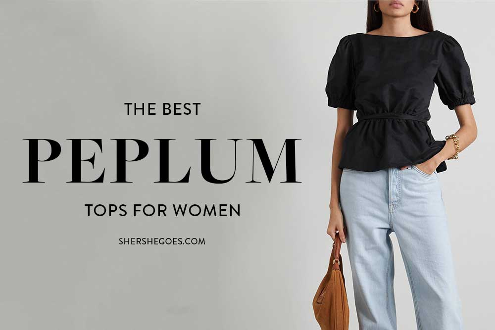 Amazing Combinations To Look Gorgeous In Peplum Tops For Women, by Kim  Mibram