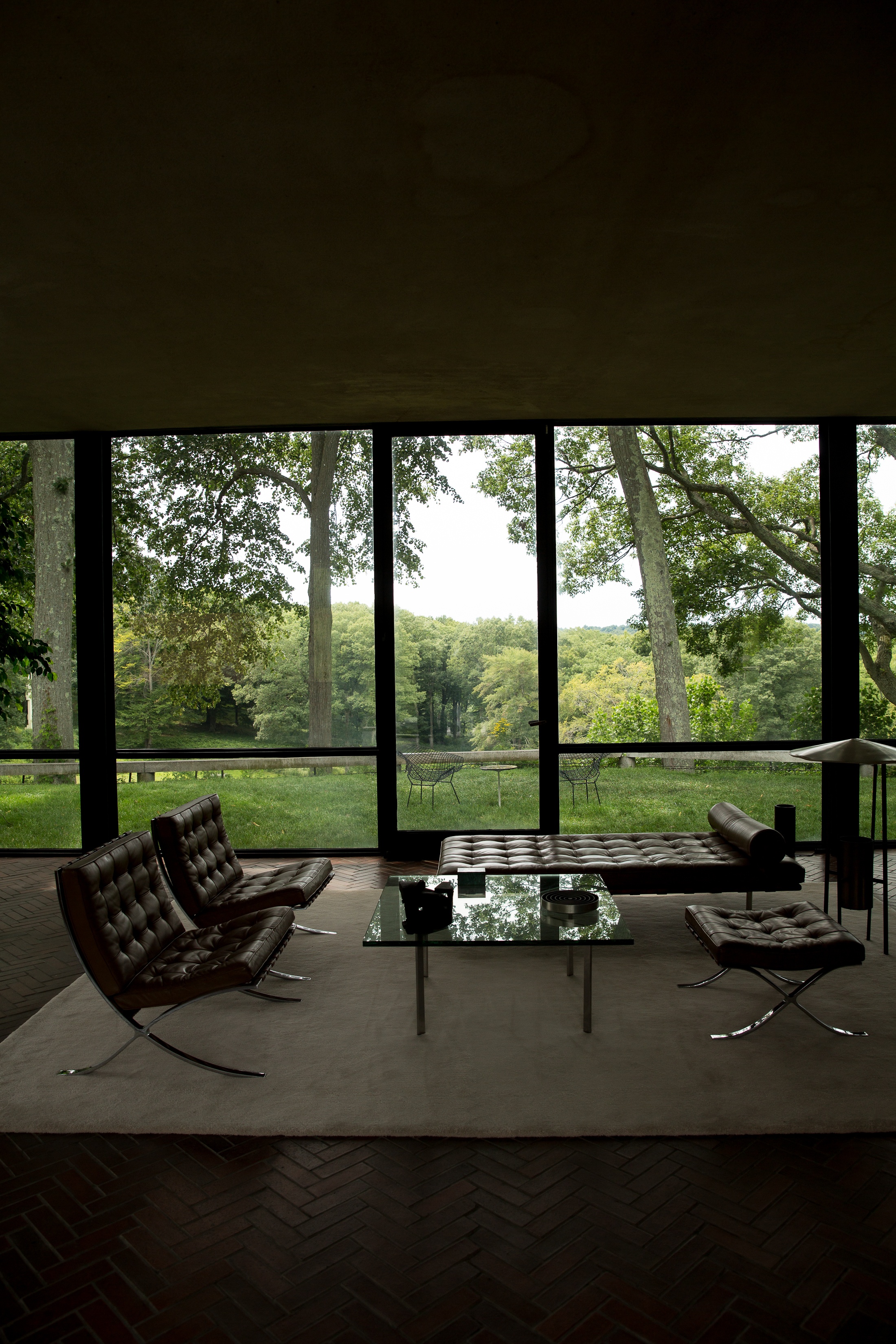 philip johnson the glass house new canaan fujiko nakaya fog exhibition photo shershegoes.com22