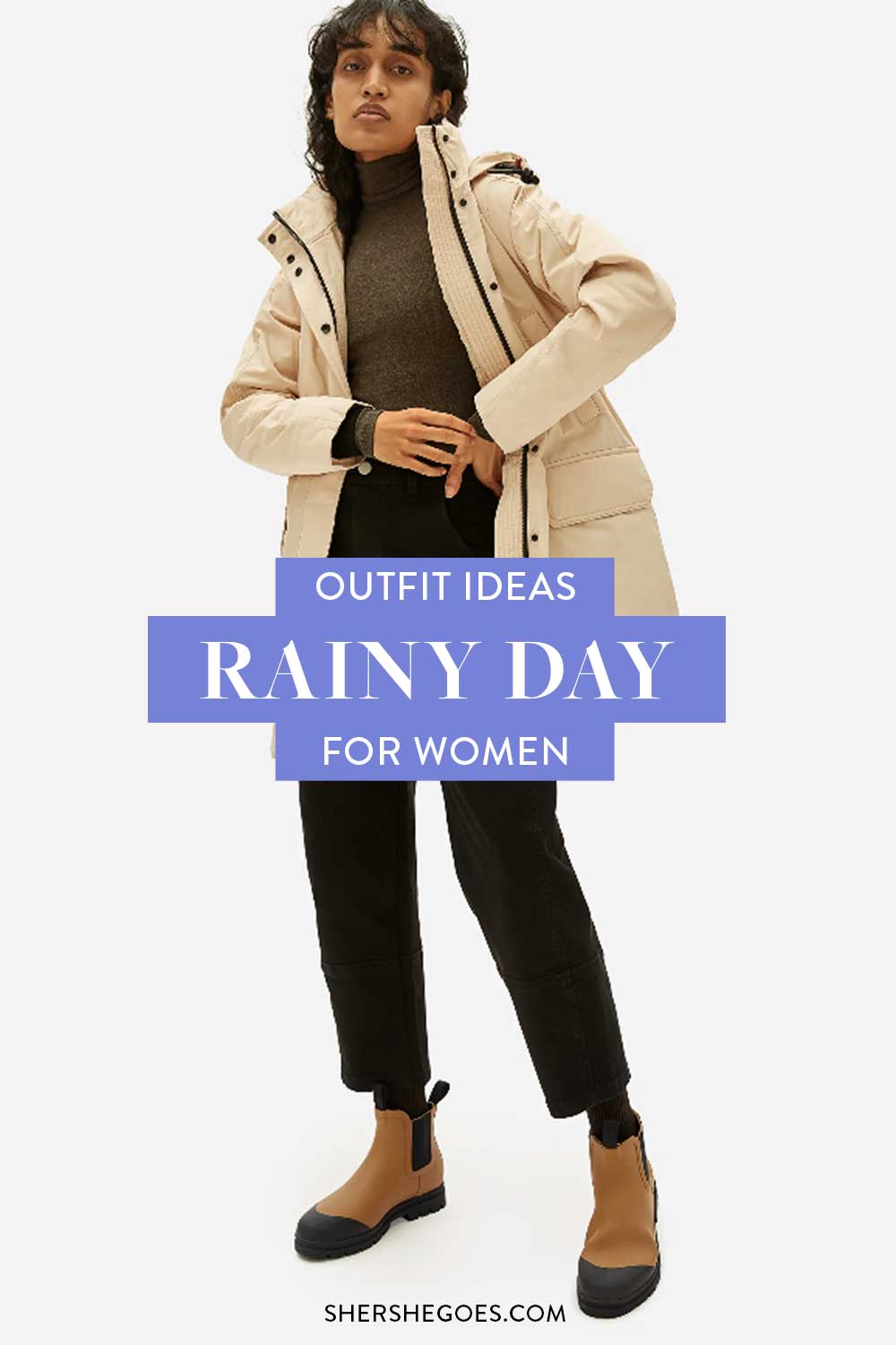 Outfits for rainy on sale days at school