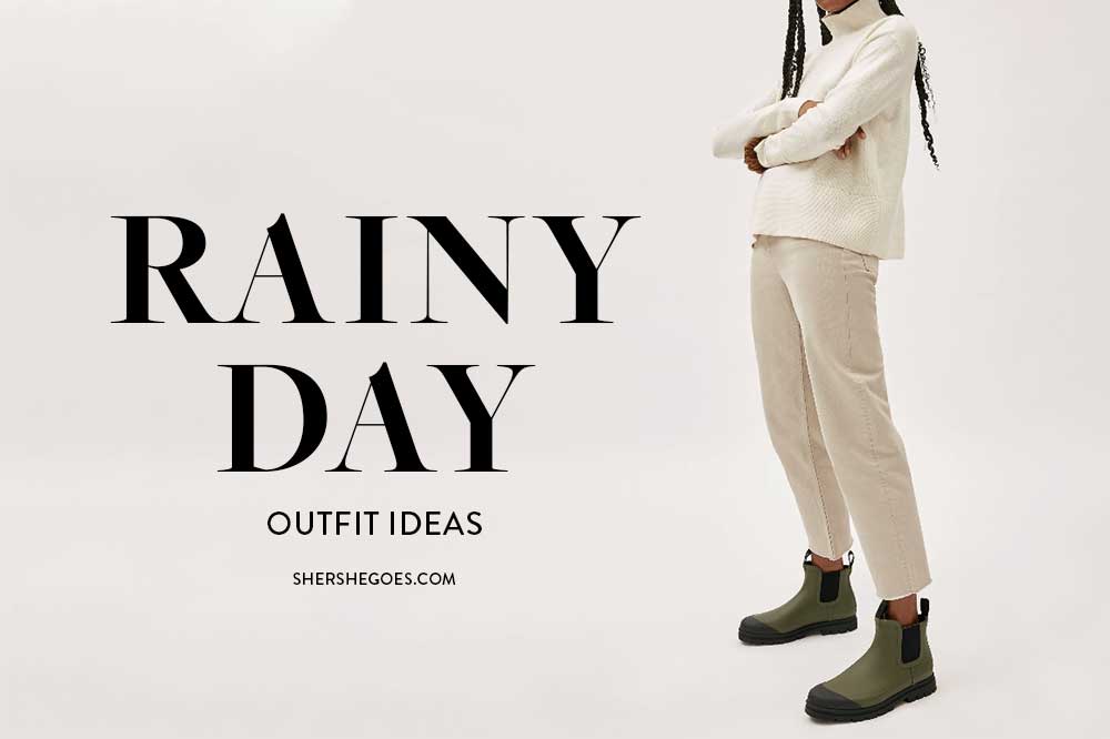 Cold rainy day outlet outfits for work