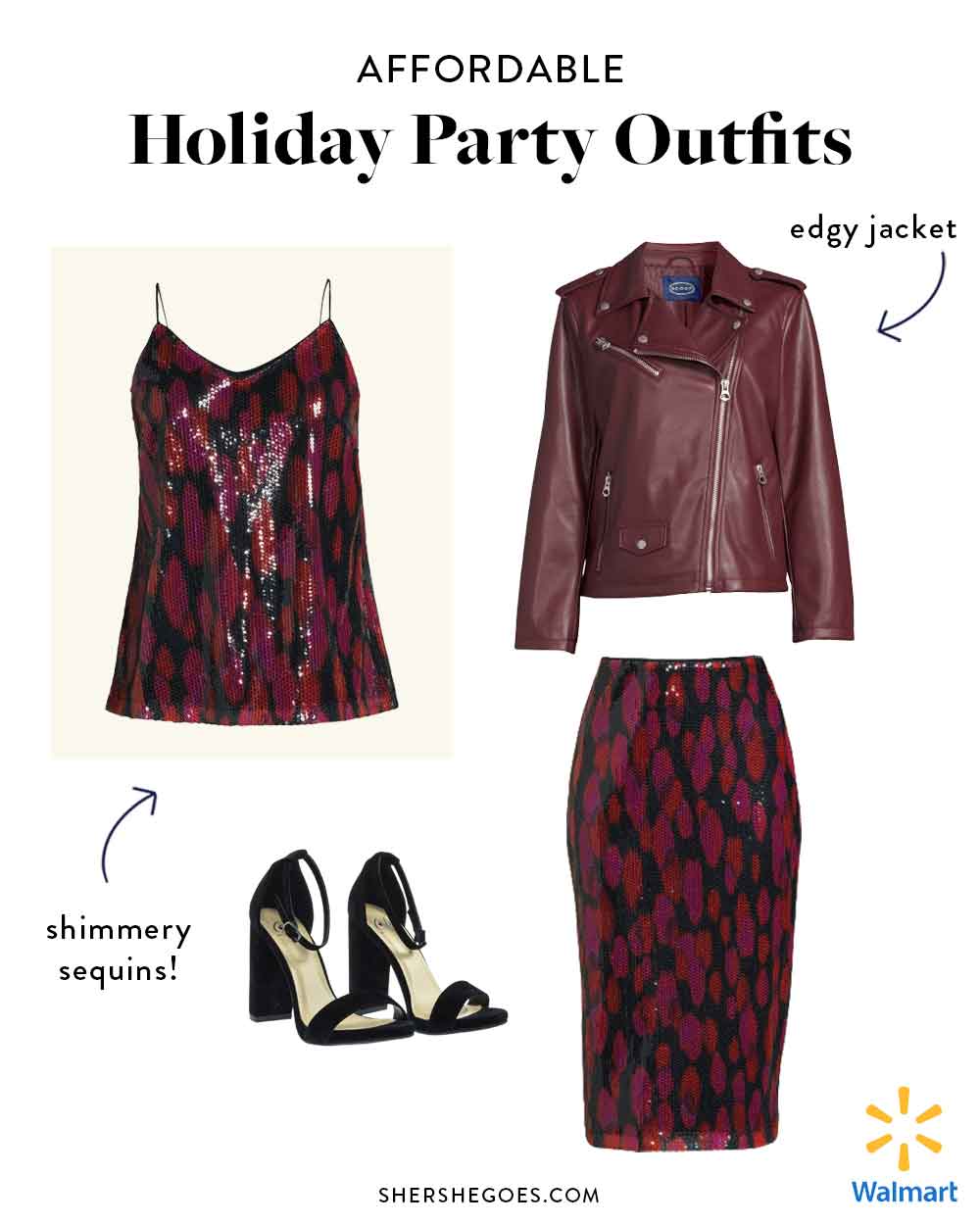 sequin-holiday-party-outfit-idea