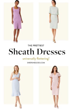 The Best Sheath Dresses in Every Style: Work, Wedding, etc! (2021)