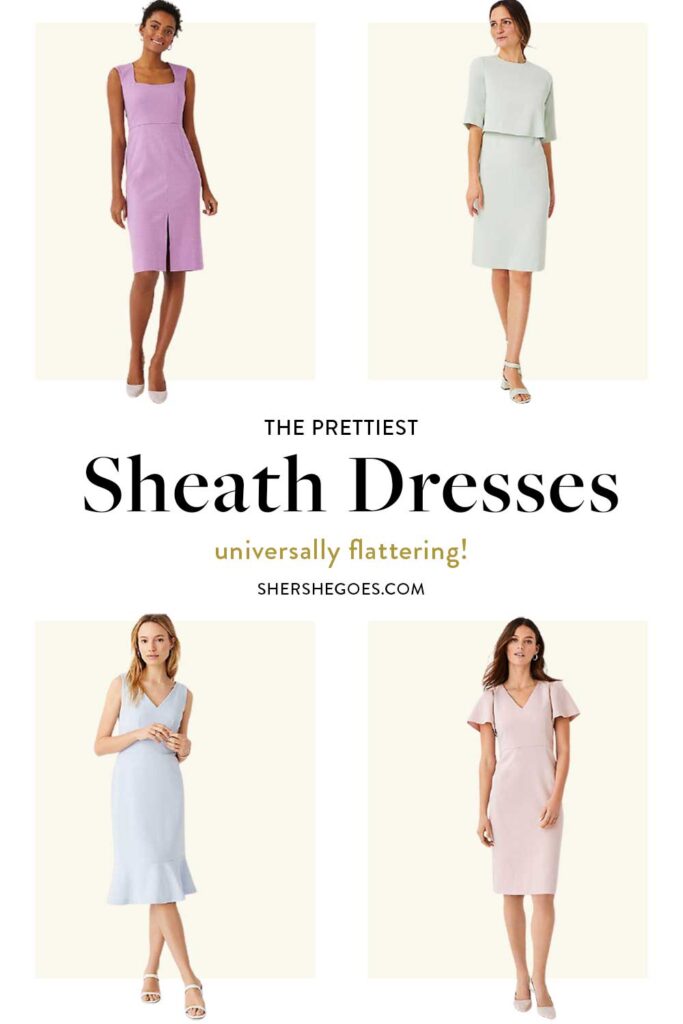 The Best Sheath Dresses in Every Style Work, Wedding, etc! (2021)