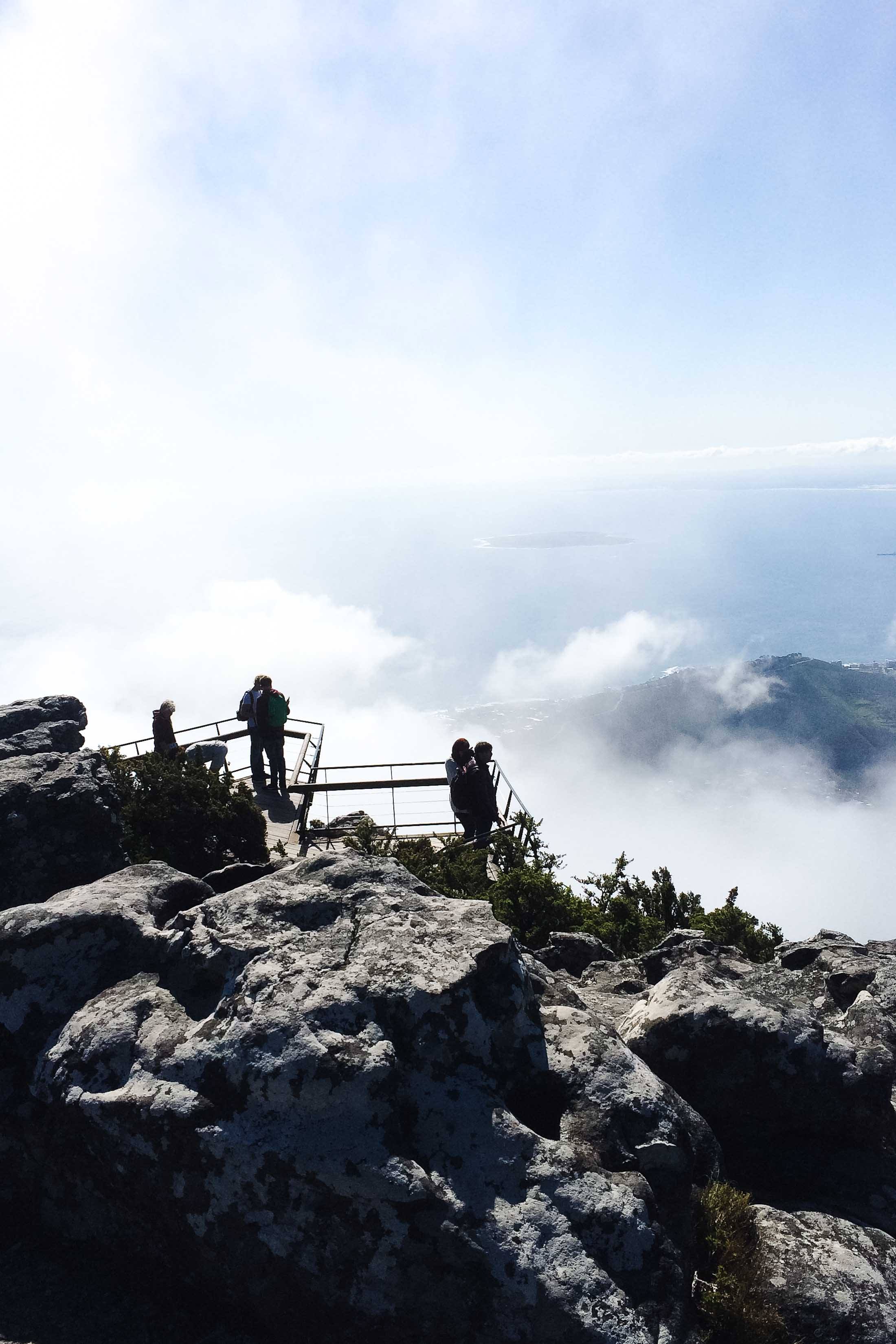 africa south africa cape town travel guide table mountain climb hike viewpoint over clouds sher she goes shershegoes.com