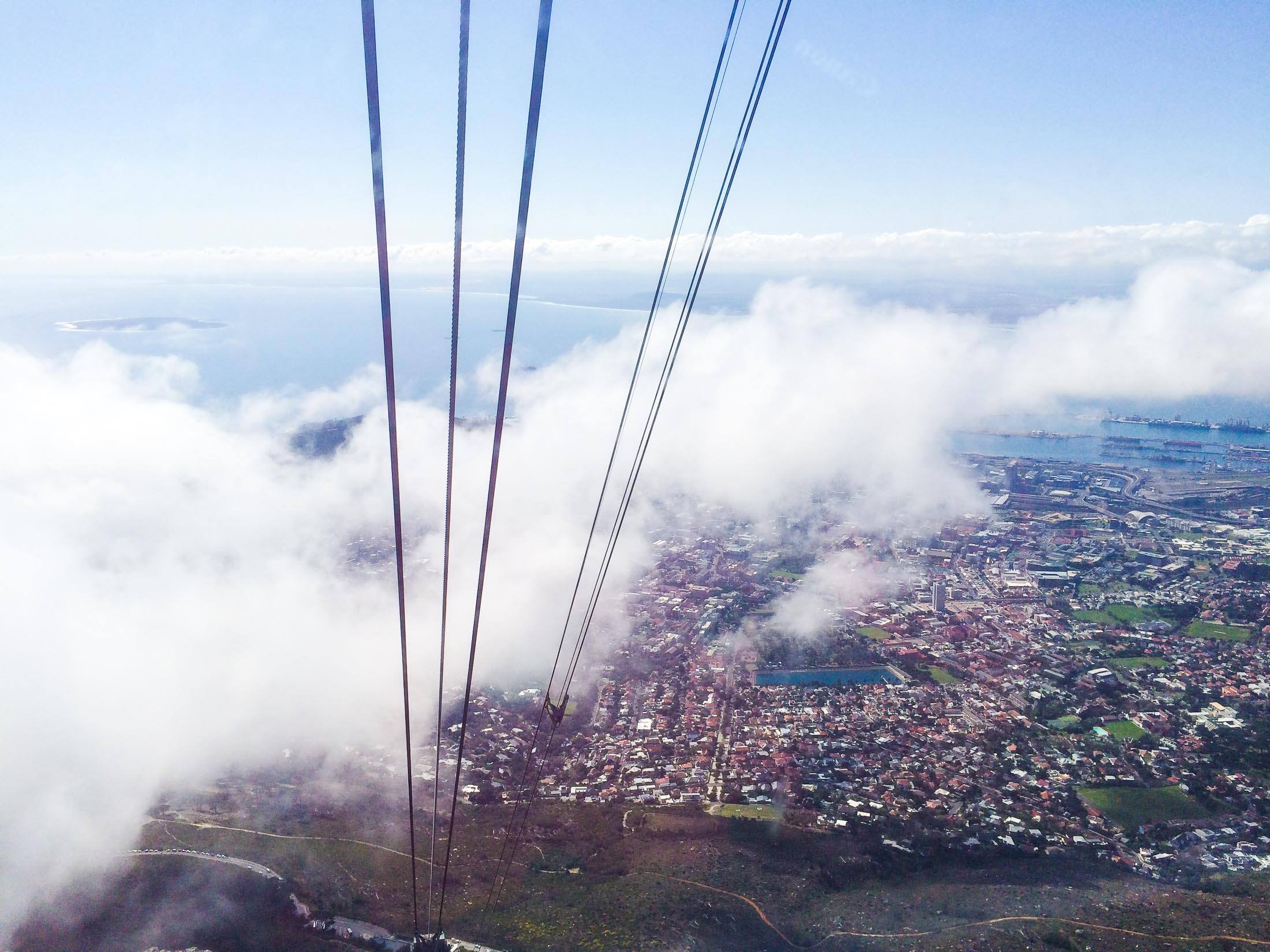 africa south africa cape town travel guide table mountain climb hike viewpoint over clouds sher she goes shershegoes.com