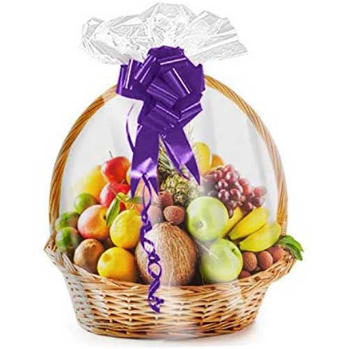 straw easter basket