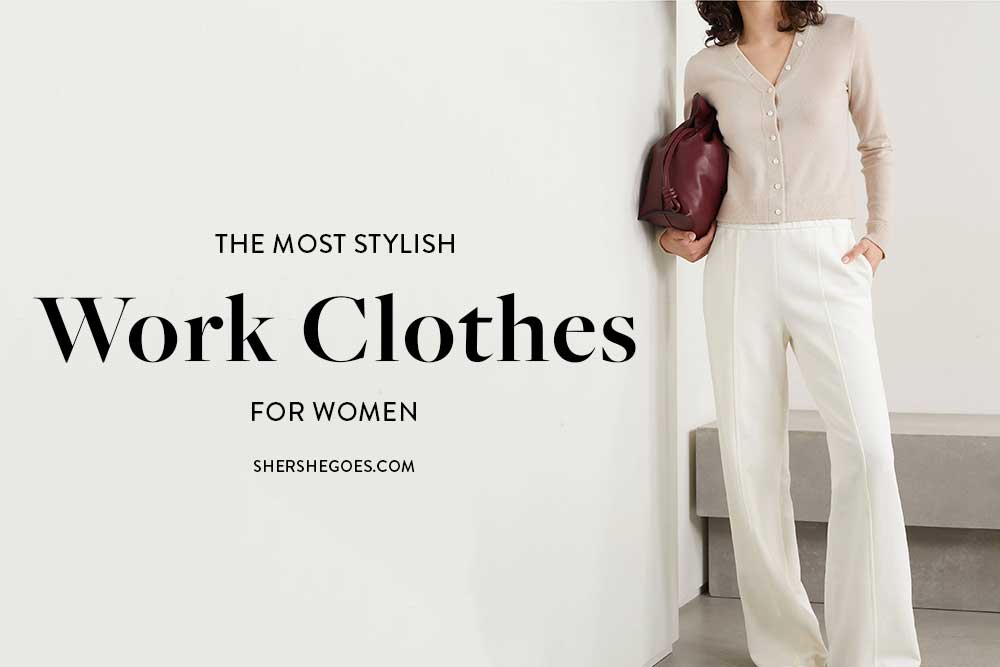 classy business outfits for women over 40 - work wardrobe capsule