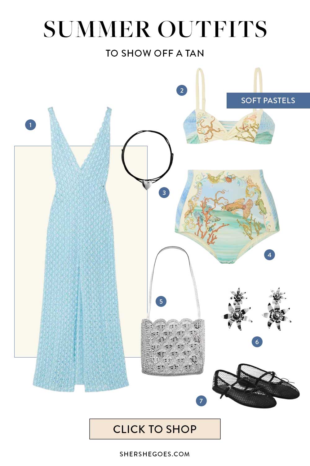 summer-outfit-ideas-pastels-romantic-bikini-crochet-coverup-silver-accessories
