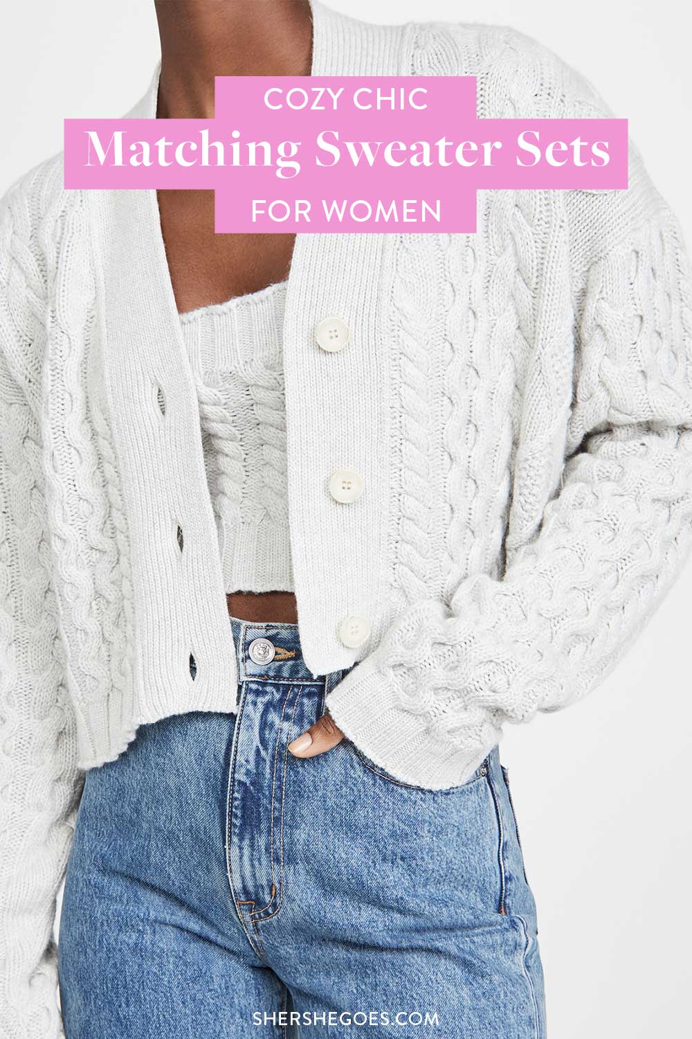 The 7 Best Matching Sweater Sets for Spring