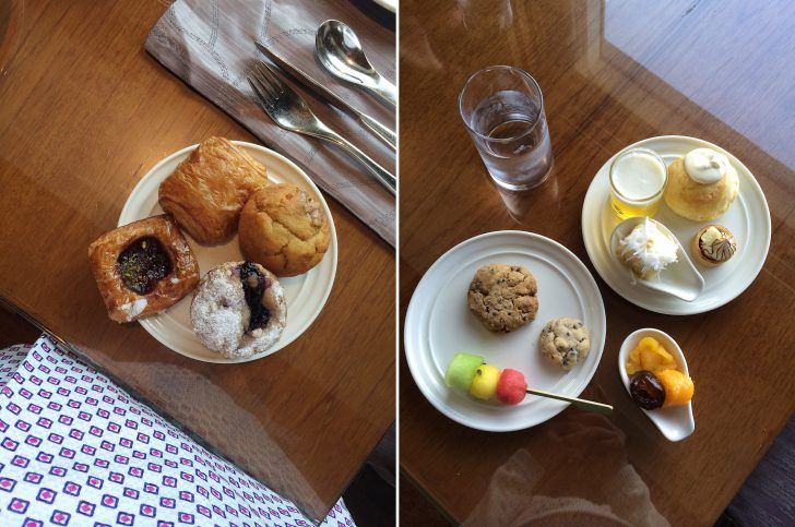 sher she goes thailand conrad hotel bangkok luxury southeast asia breakfast pastries carbs