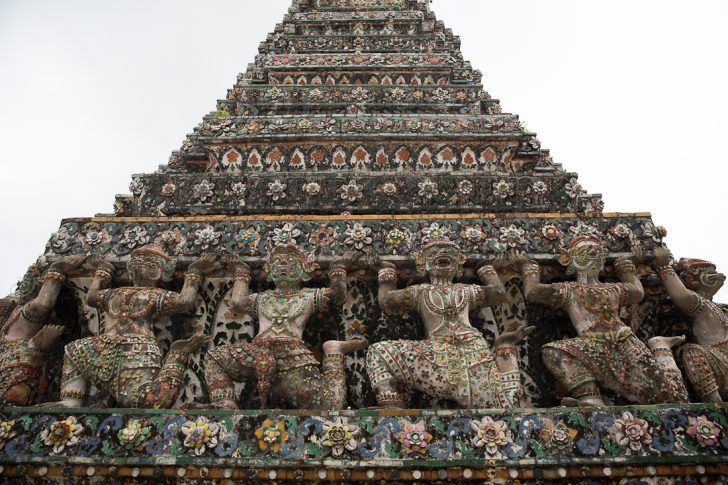 sher she goes visit historic monument buddha wat chedi stone architecture southeast asia