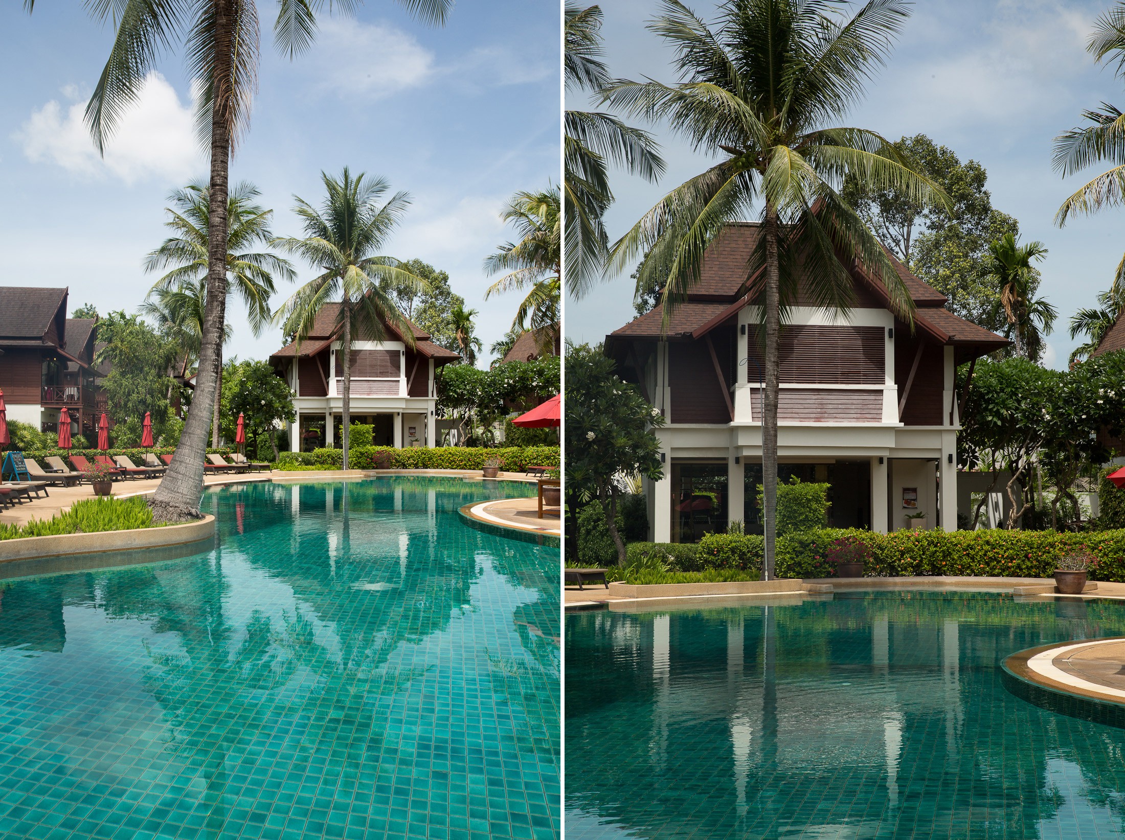 thailand koh samui chaweng beach island paradise vacation travel blog hut hotel pool paradise shershegoes.com