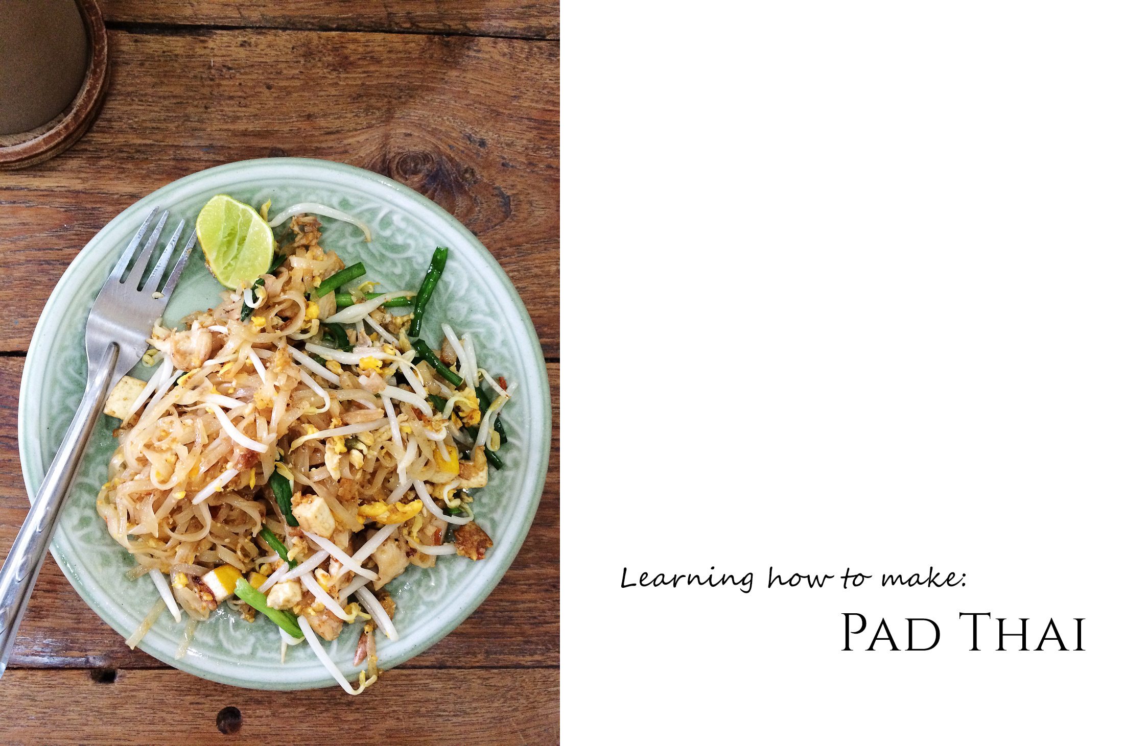 pad thai thailand thai cooking class chiang mai photo