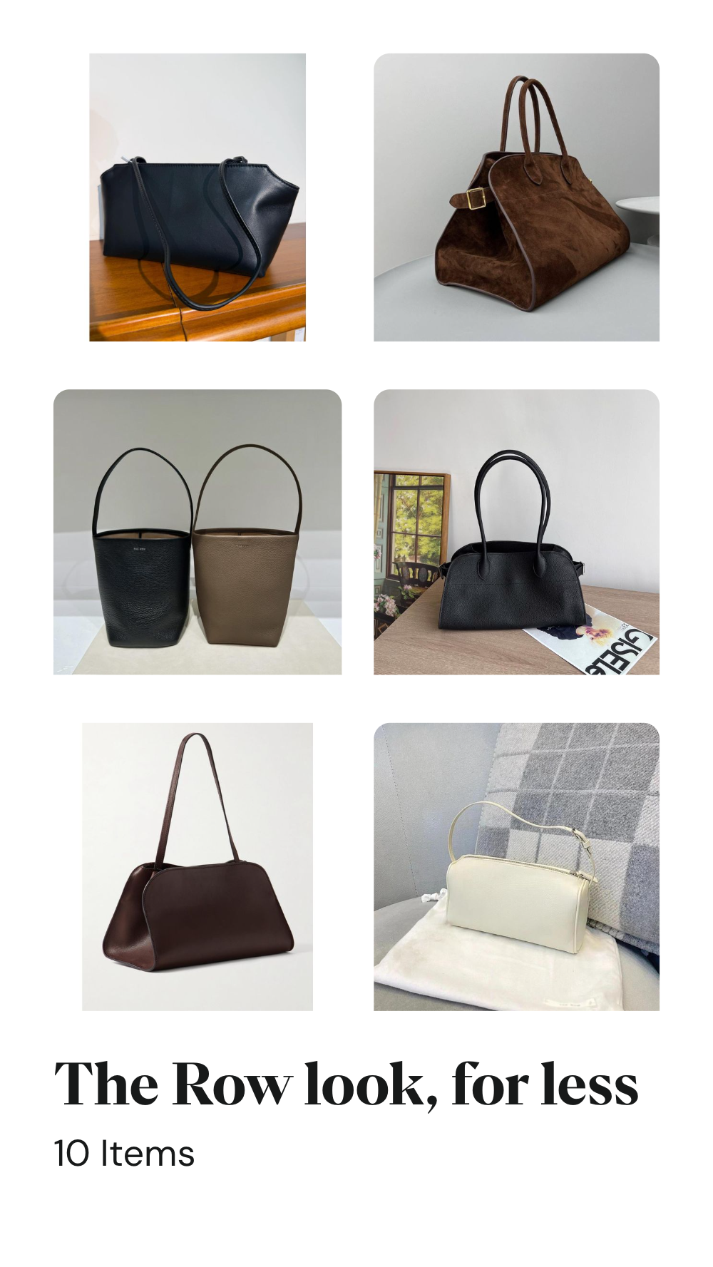 the row handbag dupes