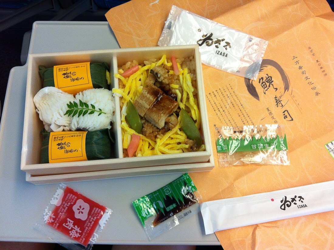 sher she goes food japanese train railway travel transport logistics eel ramen fish rice soy sauce