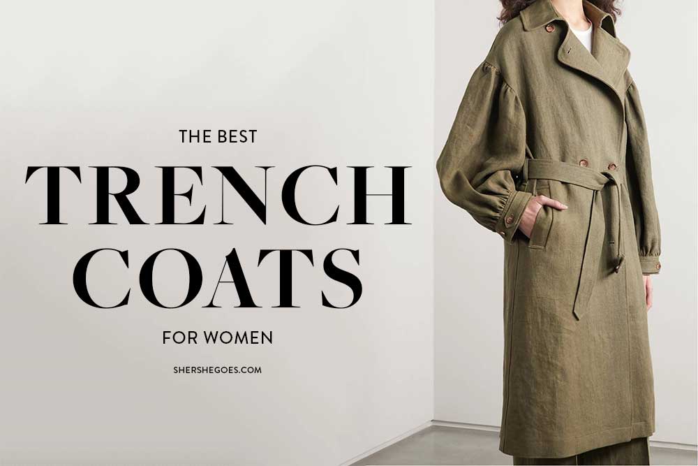 The 8 Best Trench Coats For Women, Best Trench Coats Spring 2021