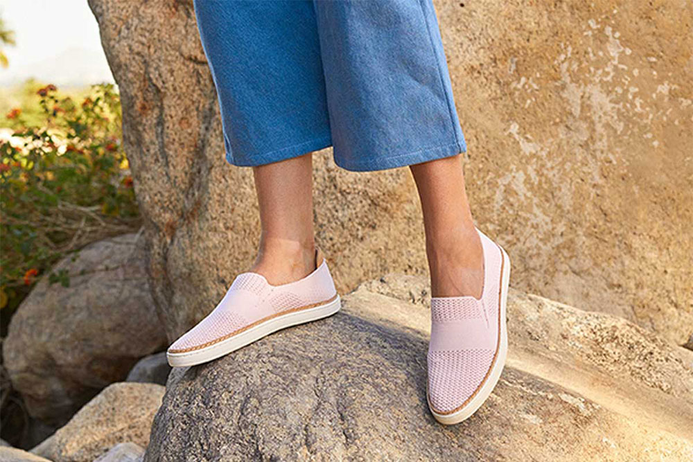 Shoes Low Shoes Slip-on Shoes Audley Slip-on Shoes pink-cream casual look 