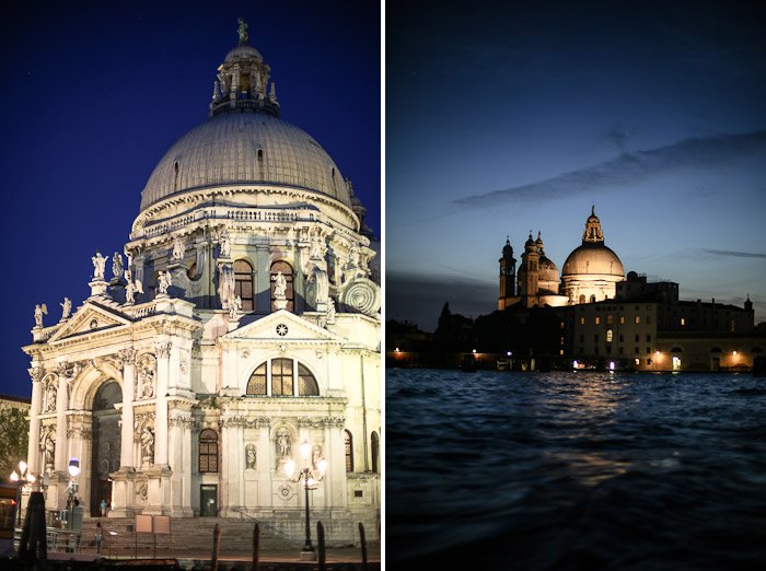 europe italy travel lagoon sea ocean water lights architecture sunset night moody